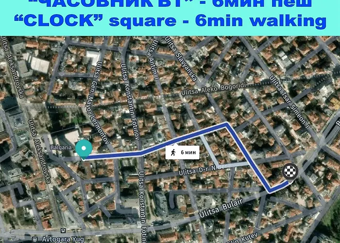 Large 2 Bedrooms Flat - Center - In Front Of The Burgaz